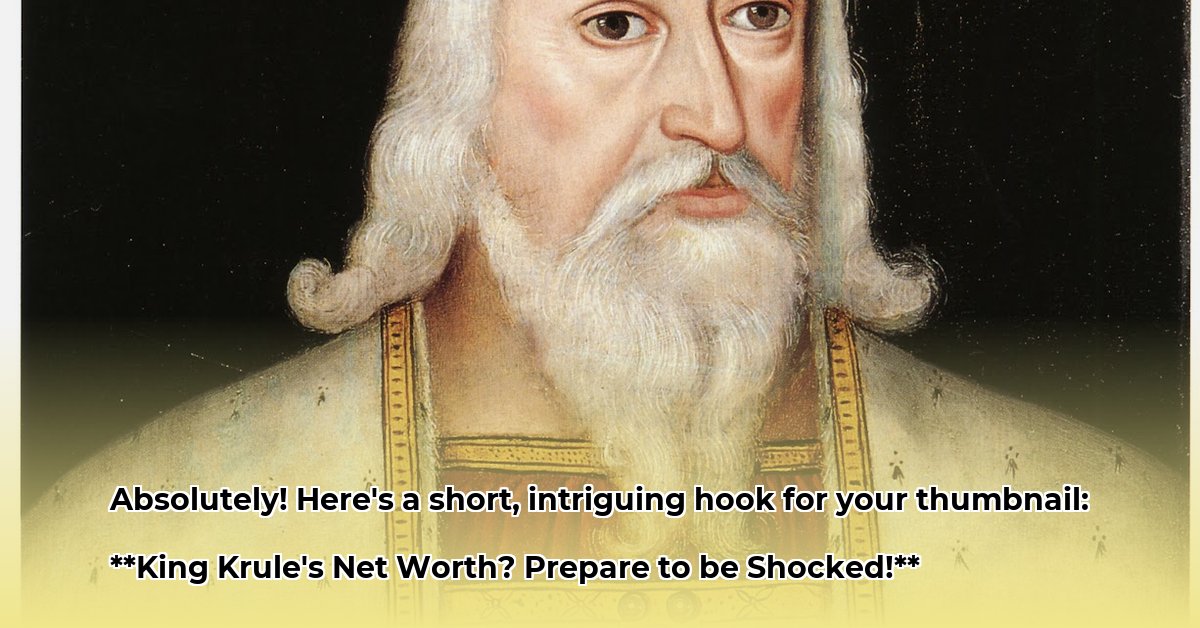 king-krule-net-worth